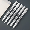 Waterproof White Paint Marker Pen – Permanent, 1mm Fine Tip