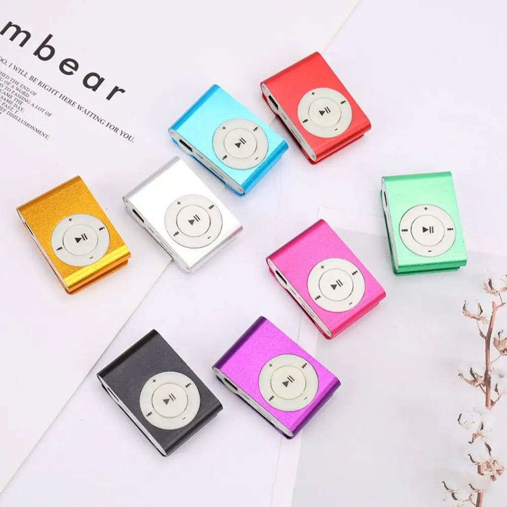 Mini Clip-On MP3 Player with TF Card Support