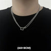 Double-Layer Star Pendant Necklace