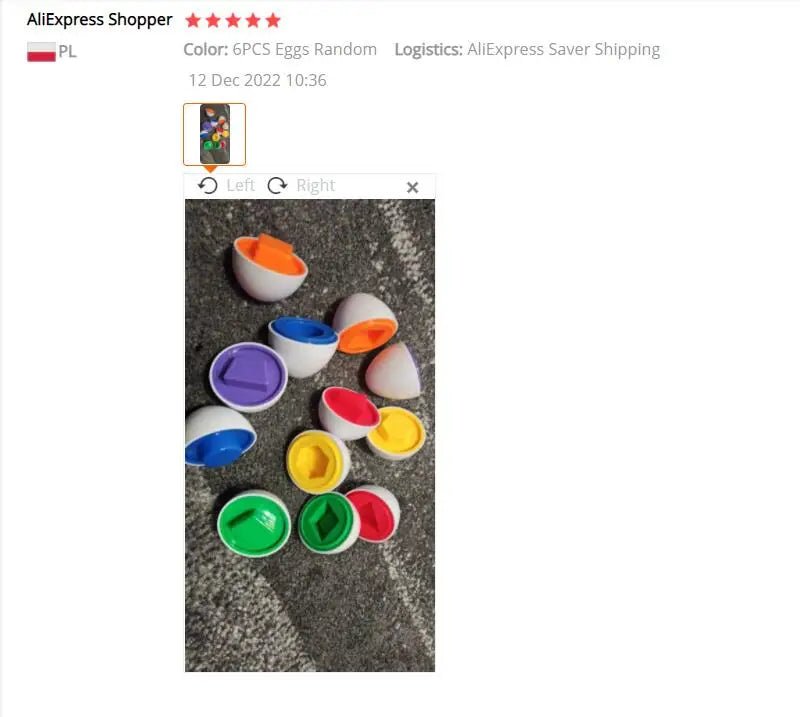 Montessori Shape-Matching Egg Puzzle Set for Toddlers