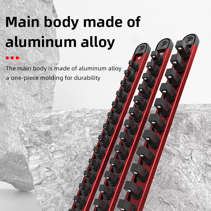 Magnetic Socket Organizer Rail
