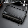 Premium Men's Business Handbag with Large Capacity and Zipper Closure