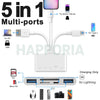 5-in-1 USB-C SD Card Reader with Charging Port
