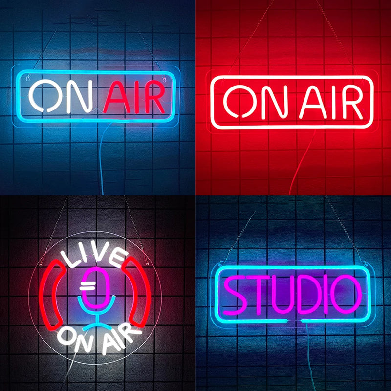 On Air LED Neon Sign