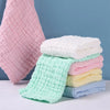 Baby Muslin Washcloths, 5-Pack Soft Cotton Gauze Towels