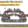 Magnetic Tiles Road Building Set for Kids