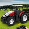 Remote-Controlled Farm Tractor Toy with Realistic Engineering Details