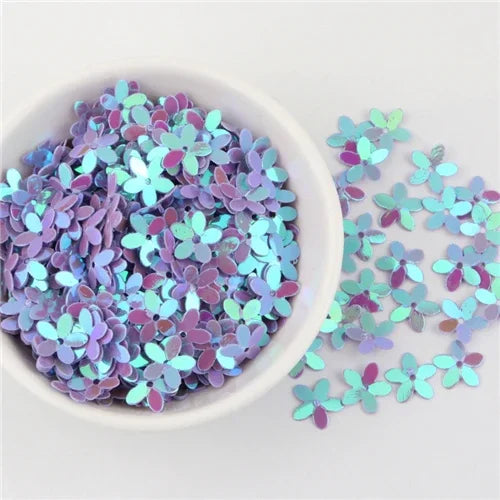 10mm Flower Sequin Craft Embellishments
