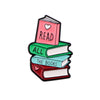 Just One More Chapter Enamel Pin for Book Lovers