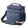 Insulated Thermal Shoulder Lunch Bag with Waterproof Lining