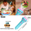 Cartoon Projector Flashlight with 80 Bedtime Patterns