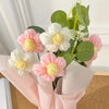 Handcrafted Yarn Flower Bouquet with Vase – Everlasting Home Décor