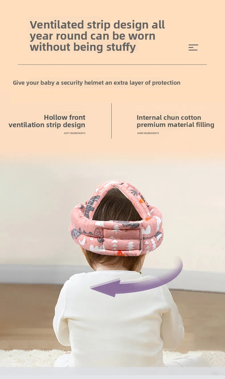 Baby Head Protection Safety Hat for Learning to Walk