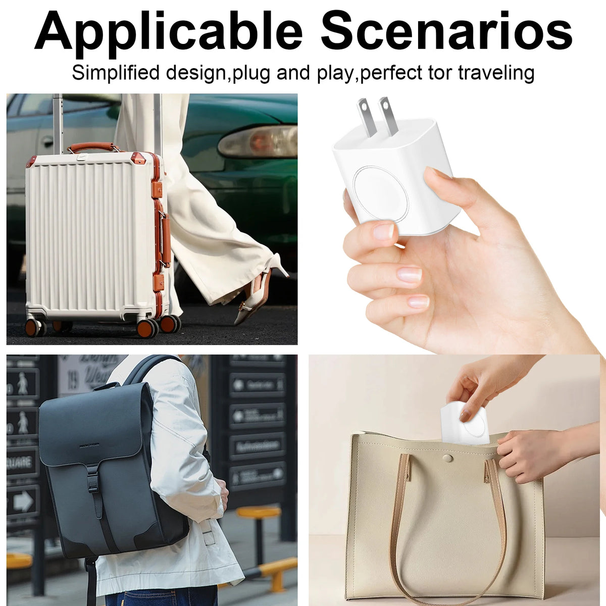 3-in-1 Fast Charging Station for Phone, Watch, and More