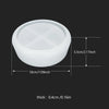 Flexible Silicone Round Bowl Mold for Resin, Plaster & Candle Making