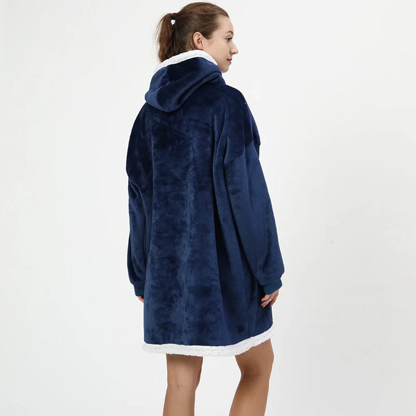 Oversized Plush Hoodie