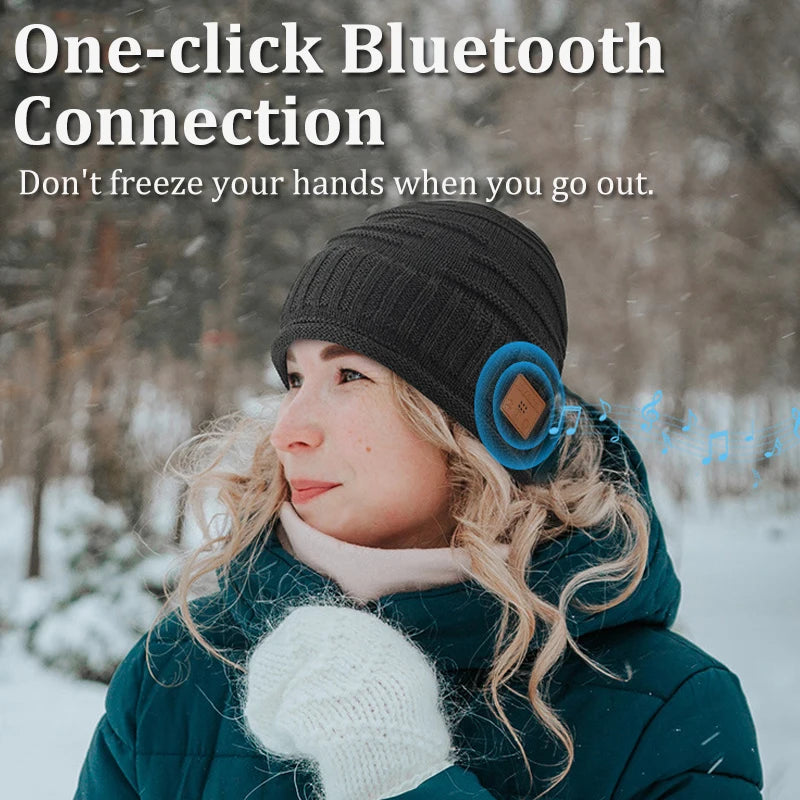 Bluetooth Mütze mit integrierten Kopfhörern