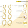 Classic Stainless Steel Hoop Earrings