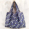 Foldable Eco-Friendly Shopping Bag with Cartoon Print