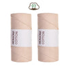 Soft Hollow Cotton Yarn for Knitting and Crochet
