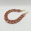 Vibrant Acrylic Bag Chain – Multicolor Shoulder & Phone Strap
