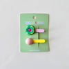 Pinza para el pelo con forma de pez para niñas