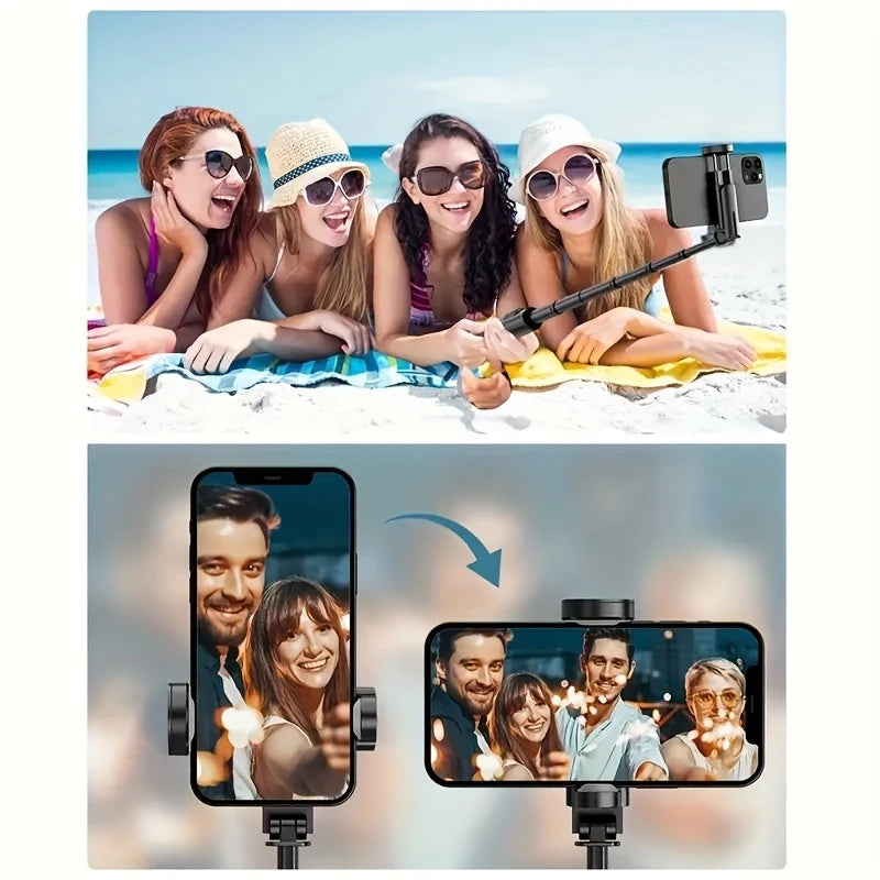 68-Inch Extendable Selfie Stick Tripod with Wireless Remote
