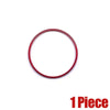 Aluminum Alloy Headlight Switch Trim Ring for Select VW Models