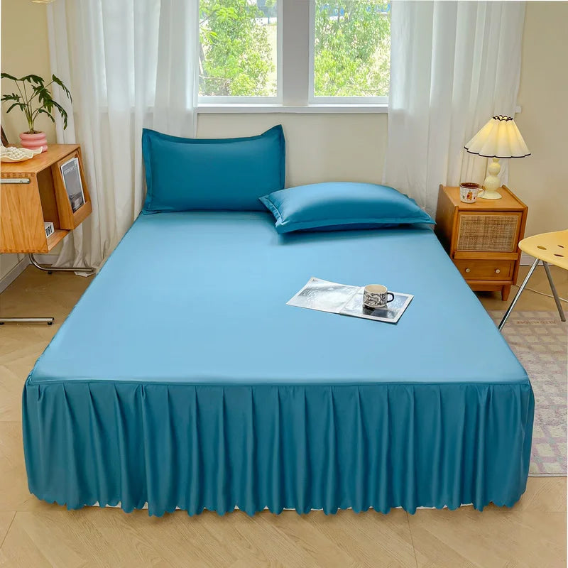 Microfiber Bed Skirt with 35cm Drop