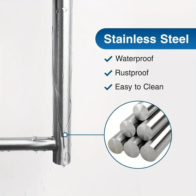Stainless Steel Under-Cabinet Paper Towel Holder