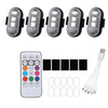 Wireless RGB LED Warning Light with Remote Control