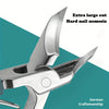Angled Stainless Steel Nail Clippers for Thick Nails — Set of 3