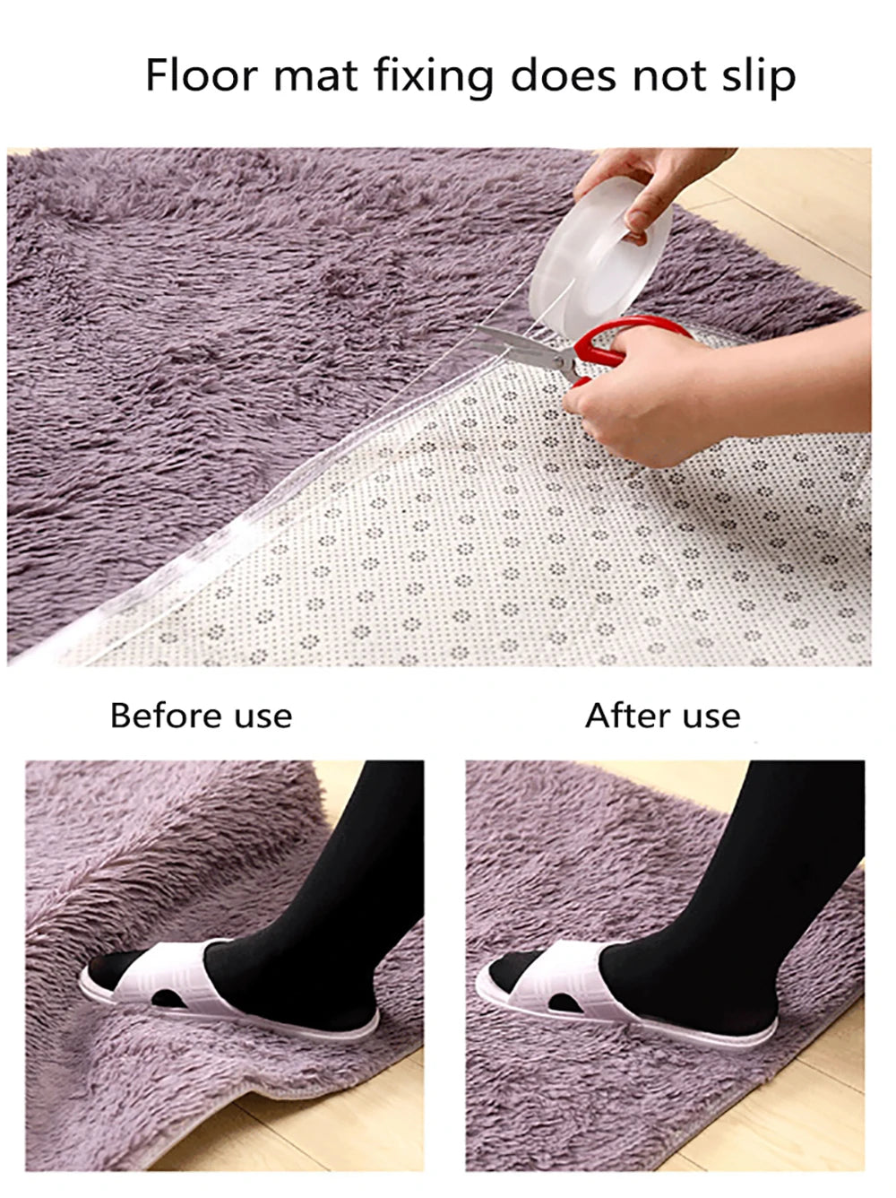 Reusable Nano Double-Sided Tape – Strong, Clear & Waterproof