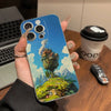 Howl's Moving Castle TPU Phone Case with Shockproof Clear Back