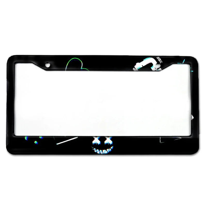 Custom Aluminum License Plate Frame with HD Design