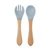 Baby Silicone Suction Plate and Utensil Set