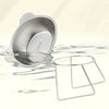 Elevated Stainless Steel Pet Bowl with Angled Feeder