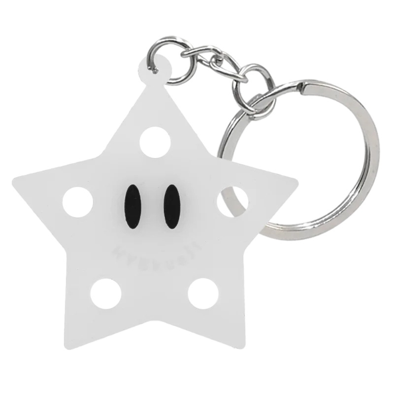 Silicone Shoe Charm Holder Keychain Board