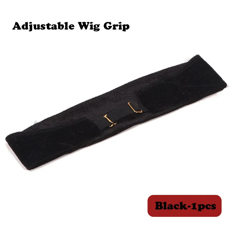 Adjustable Velvet Wig Grip Headband