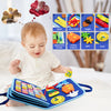 Montessori Busy Board – Dinosaur-Themed Sensory Learning Toy for Toddlers
