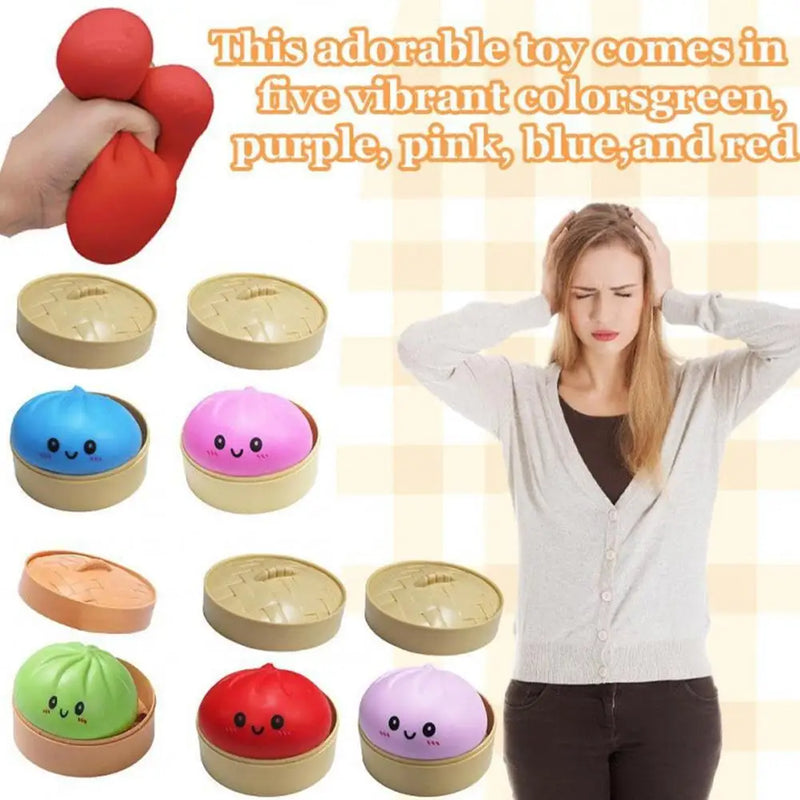 Glitzer-Dumpling Squishy-Spielzeug