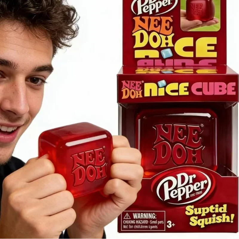 Soft Sensory Fidget Cube for Stress Relief