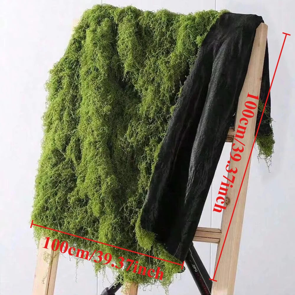 Realistic Artificial Moss Mat for Home & Garden Decor