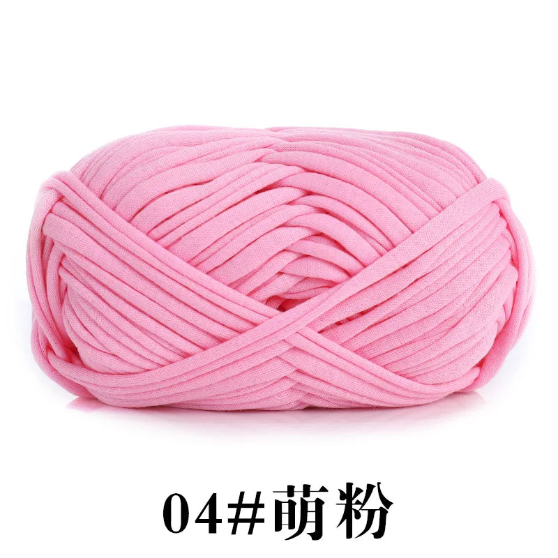 Soft Polyester T-Shirt Yarn for Crochet and Knitting