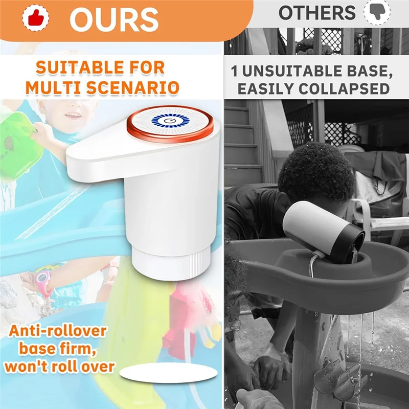 Cordless Water Table Pump for Kids