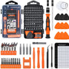 Precision 135-in-1 Screwdriver Set with Magnetic Bits and Repair Accessories