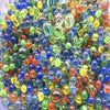 50 Colorful 14mm Glass Marbles for Vase, Fish Tank & Home Decor