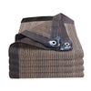 Brown PE Shade Cloth with Grommets