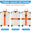 Secure Adjustable Luggage Strap with Combination Lock