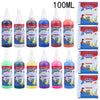 A collection of 100ml Aqua Fairy craft kits in various colors and designs for DIY 3D water elf projects.